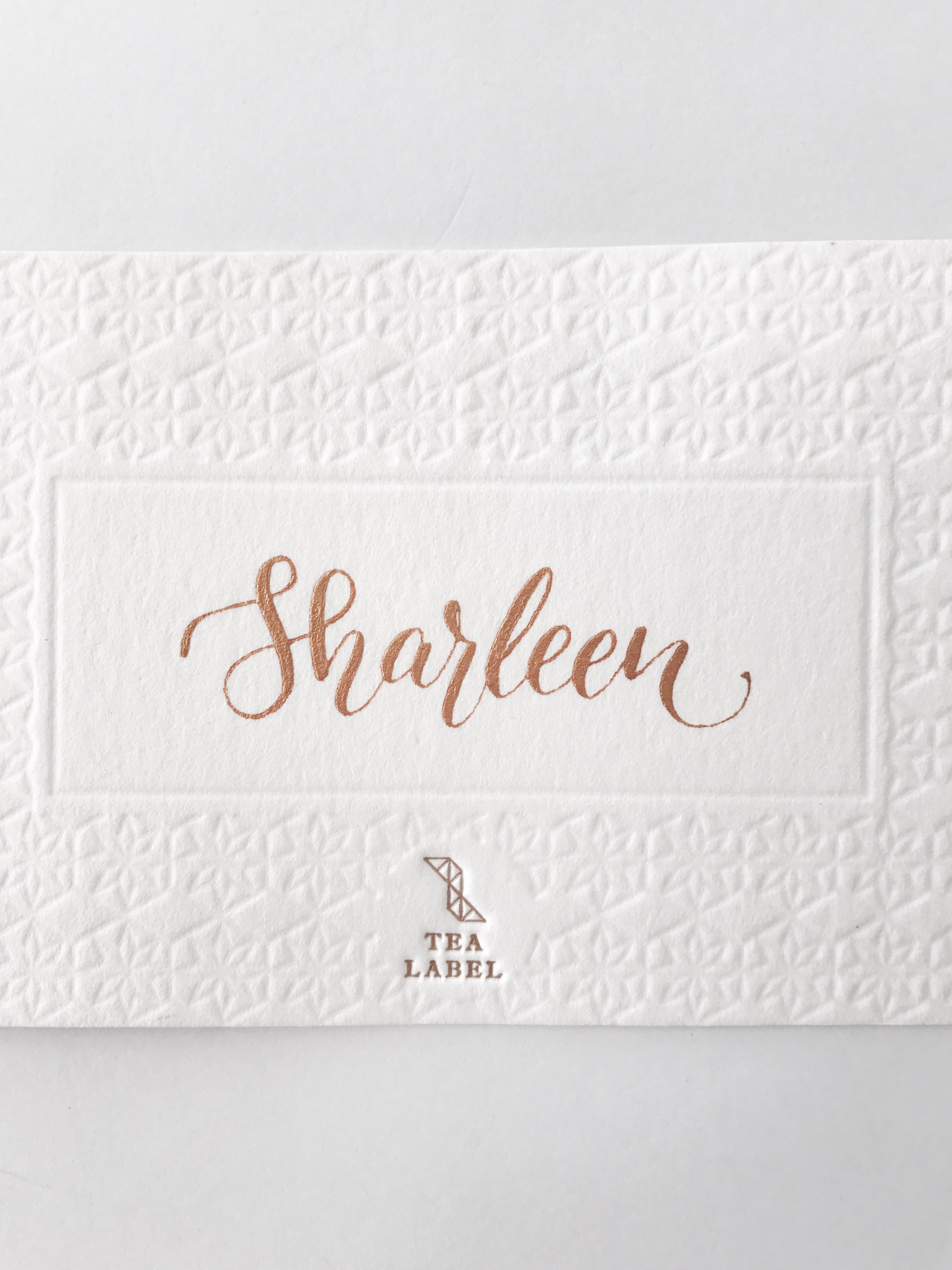 [Pre-Order] Personalized Name Card